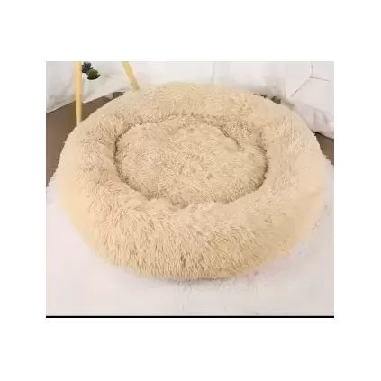 Donut seng med glidlås Beige