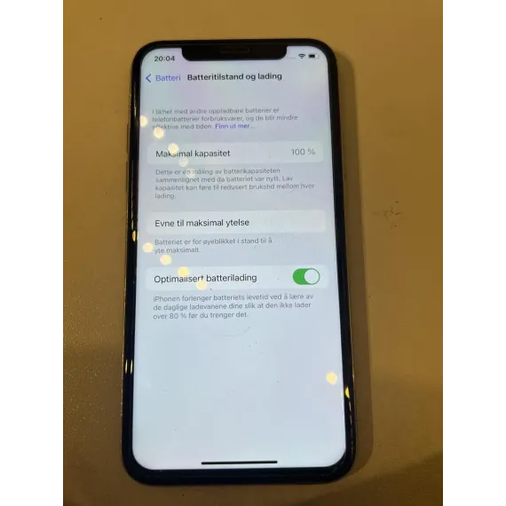 kopi av Iphone X - 256gb - Silver - Grad C