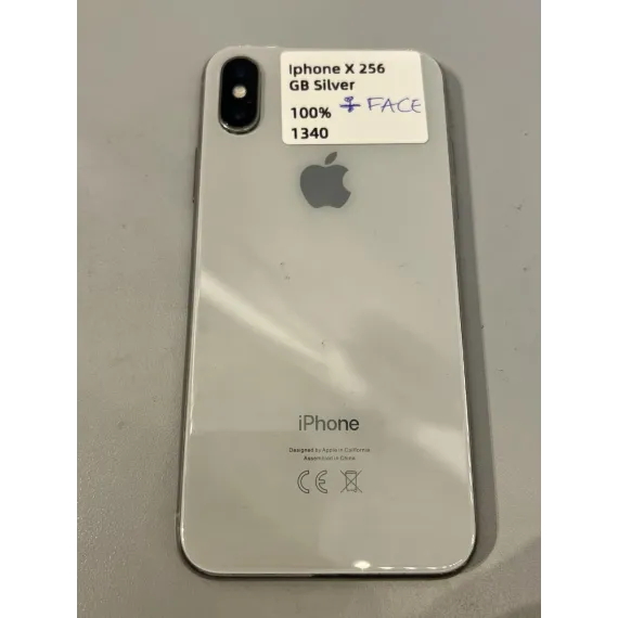 kopi av Iphone X - 256gb - Silver - Grad C