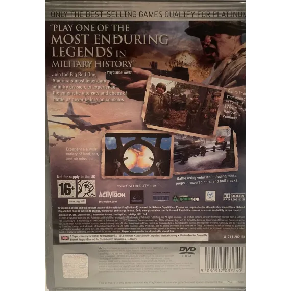 Call of Duty 2 Big Red One