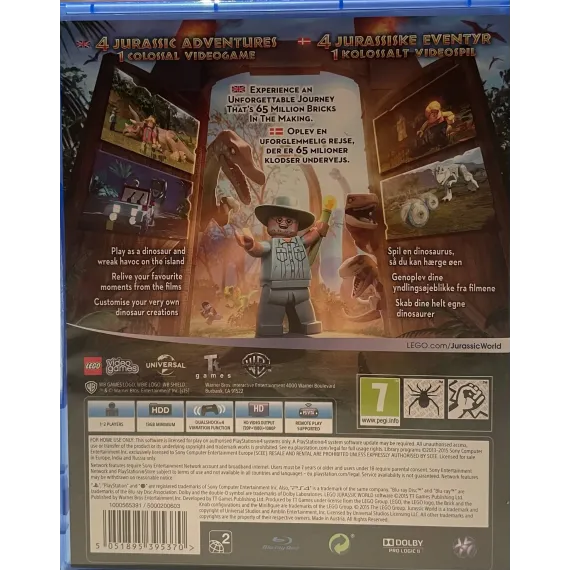 Lego Jurassic world