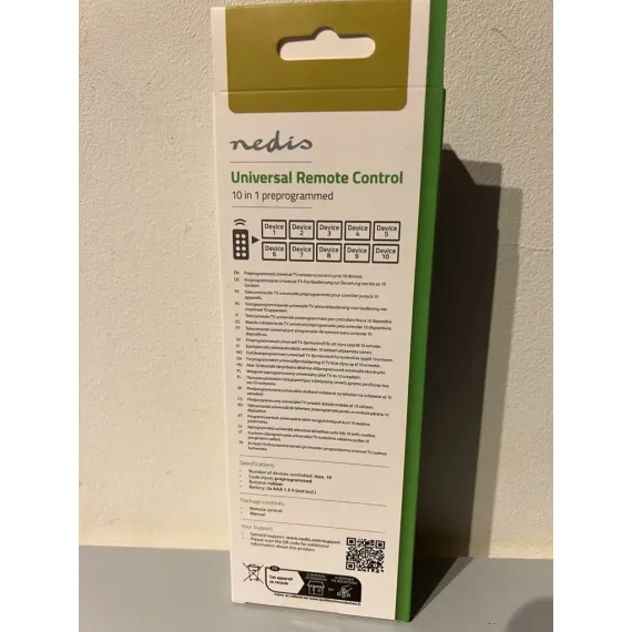 Nedis universal fjernkontroll