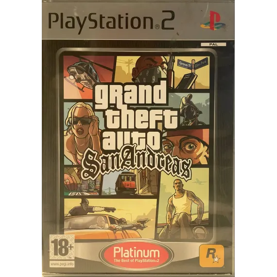 Grand Theft Auto San Andreas (platinum)