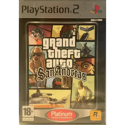 Grand Theft Auto San Andreas (platinum)