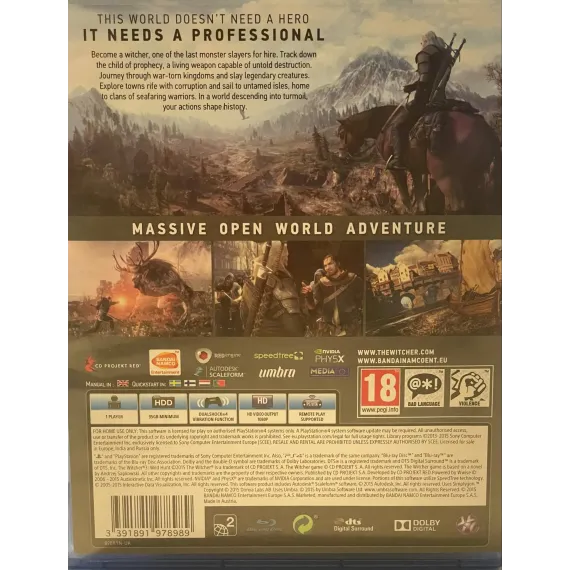 The Witcher 3 Wild hunt