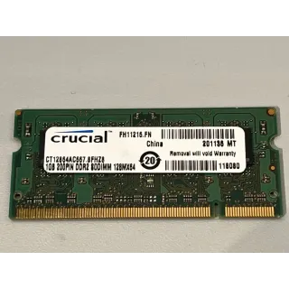 Crucial 1Gb DDR2