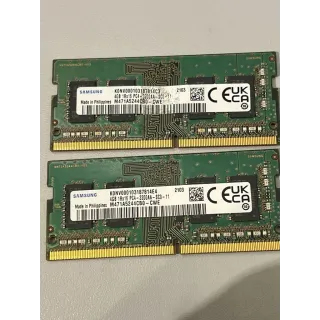 Samsung 4GB PC4-3200AA (2 stk)