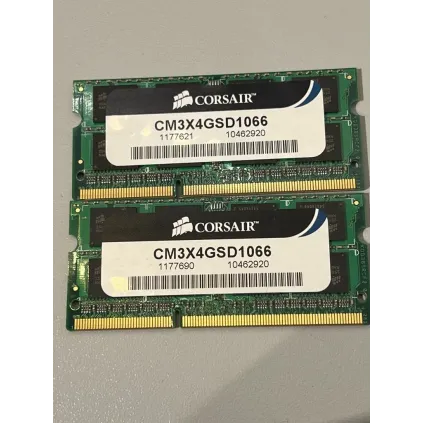Corsair 4GB PC3-8500 DDR3-1066MHz non-ECC (2 stk)