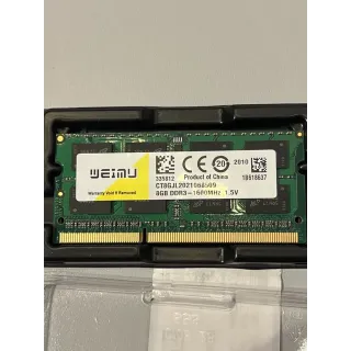 WEMU 8GB DDR3-1600mhz 1.5v