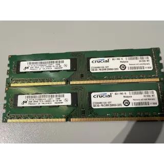Crucial 4GB PC3-10600 240-Pin DIMM Kit