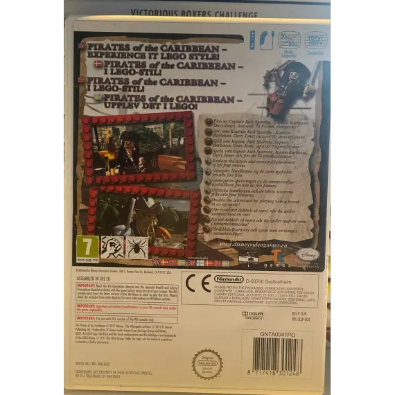 Lego Pirates of the Caribbean The video game