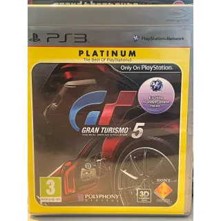 Gran turismo 5 Platinum