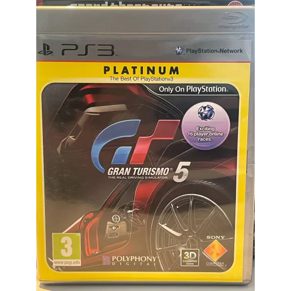 Gran turismo 5 Platinum