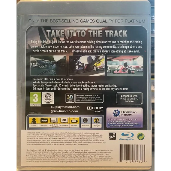 Gran turismo 5 Platinum