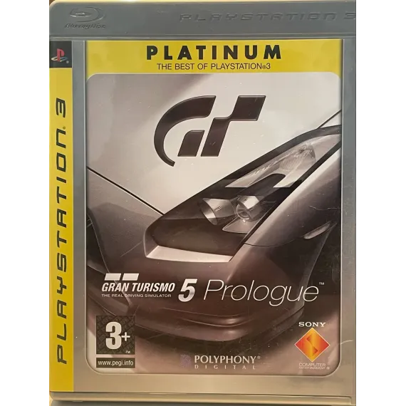 Gran turismo 5 Prologue platinum