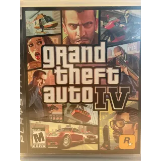 Grand theft auto IV