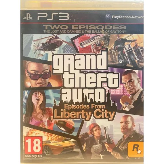 Grand theft auto episodes from liberty city