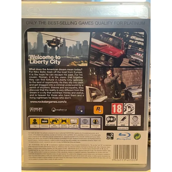 Grand Theft Auto IV [Platinum]