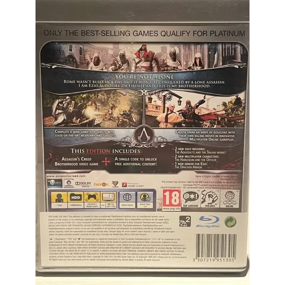 Assassin's Creed: Brotherhood [Platinum]