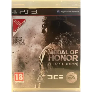 Medal Of Honor [Tier 1 Edition]