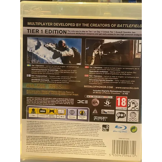 Medal Of Honor [Tier 1 Edition]