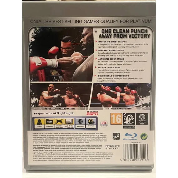 Fight Night Round 4 [Platinum]