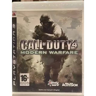 Call of duty Modern warfare 4