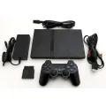 Playstation 2 med tilbehør