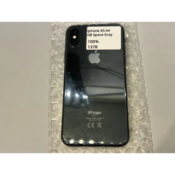 Iphone XS - Space gray - 64gb - Grad B