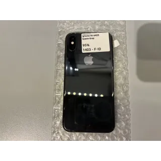 Iphone XS - Space gray - 64gb - Grad C