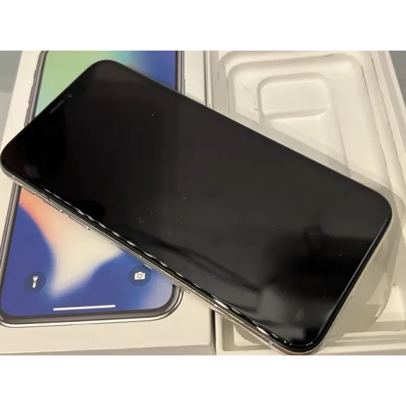 Iphone X - 256gb - Silver - Grad a