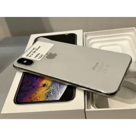 Iphone XS - Silver - 512gb - Grad B