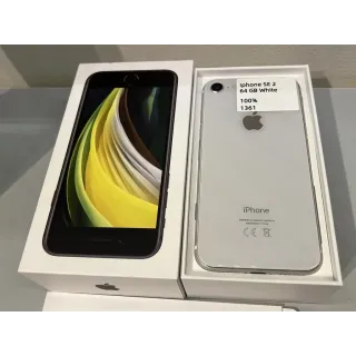 Iphone SE 2020 - White - 64GB - Grad B