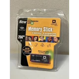 Lexar memory stick 256mb