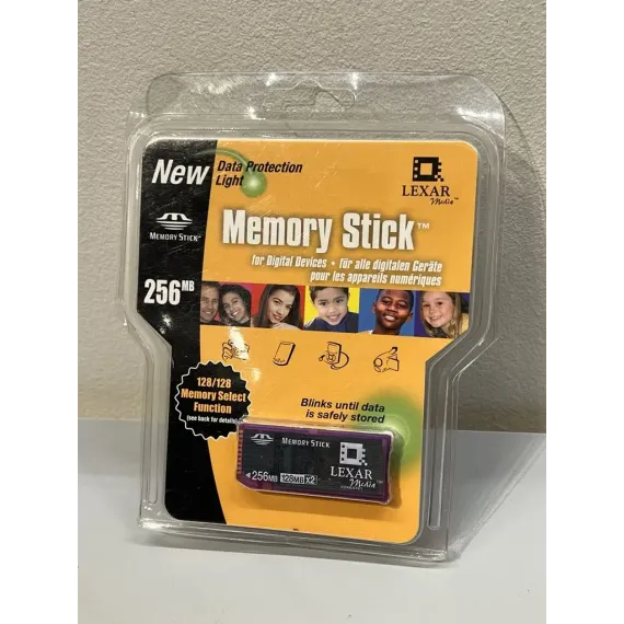 Lexar memory stick 256mb