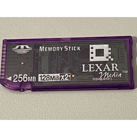 Lexar memory stick 256mb