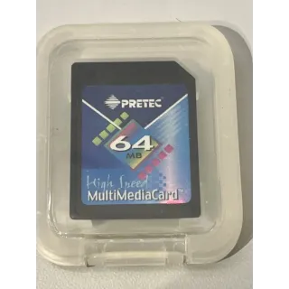 PRETEC 64MB SD kort