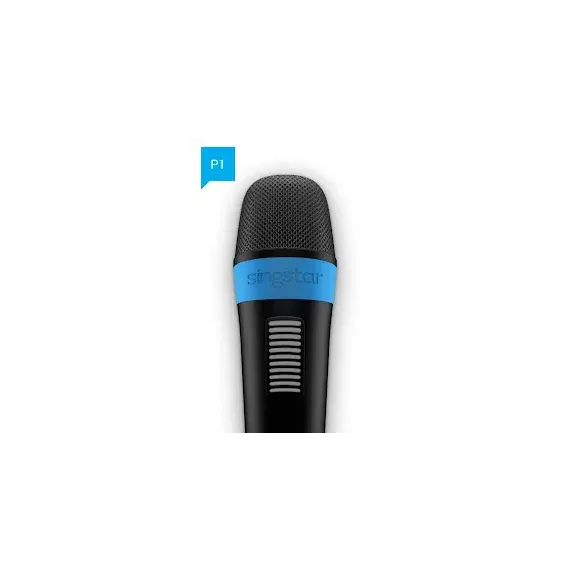 Blå Singstar Mikrofon