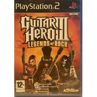 Guitar Hero III Legends of Rock