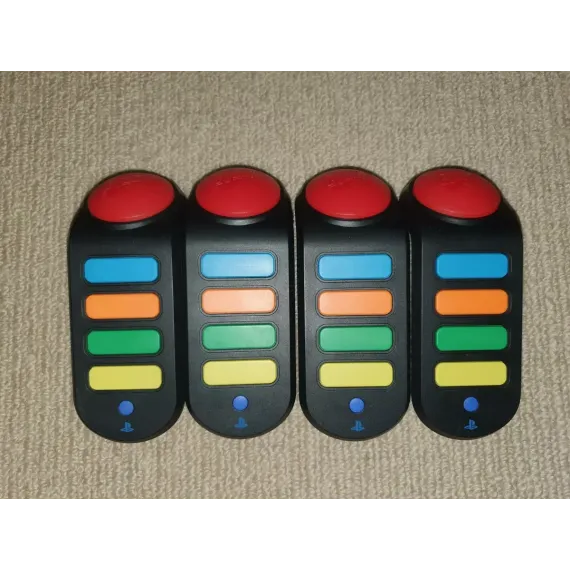 Buzz! 4x Kablet Kontroller – Brukt