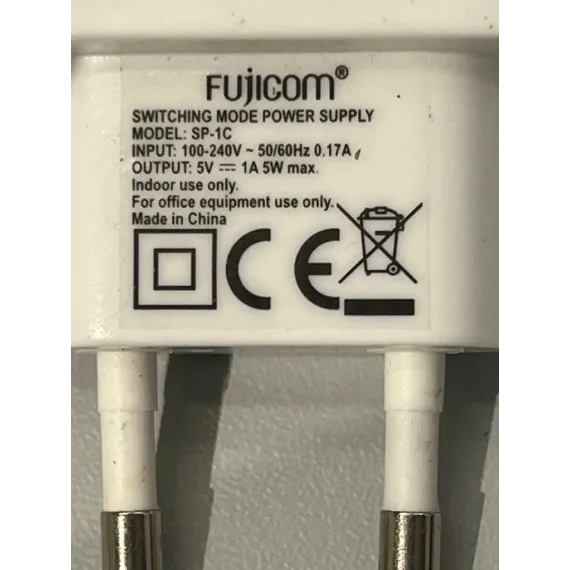 Fujicom 5V Micro-USB Vegglader – Brukt