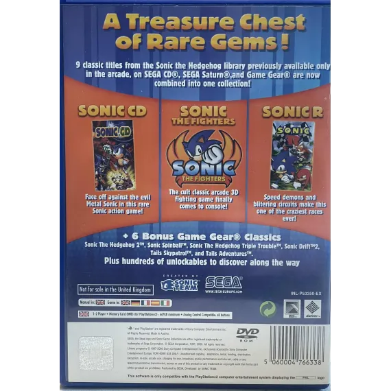 Sonic Gems Collection
