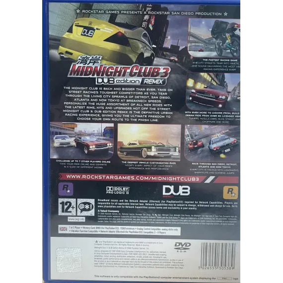 Midnight Club 3 Dub Edition Remix