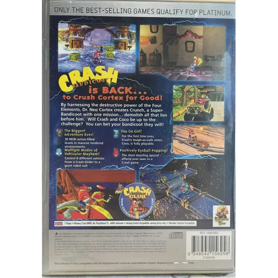 Crash Bandicoot The Wrath of Cortex