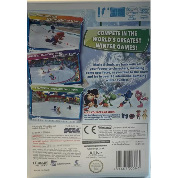 Mario & Sonic at the Olympic Winter Games