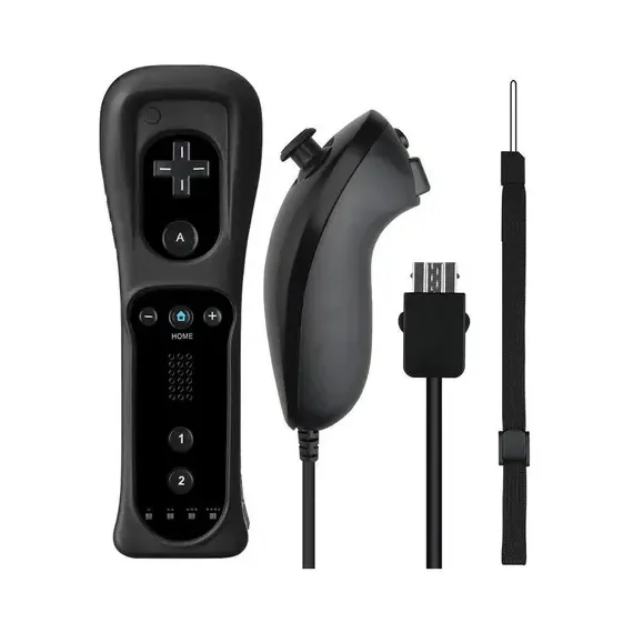 Brukt Nintendo Wii Nunchuk – Svart