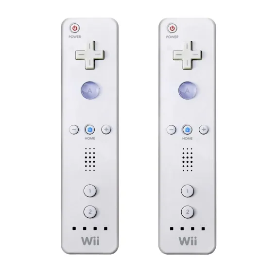 Brukt 3 parts Wii Remote – hvit