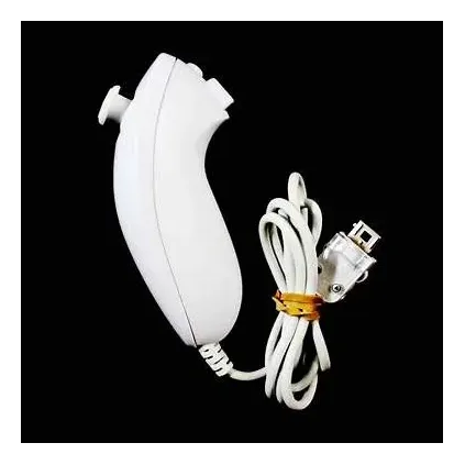 3. parts Nintendo Wii Nunchuk – Hvit eller Svart