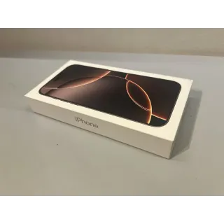 Ny og forseglet iPhone 16 Pro Max 256GB – Desert Titanium