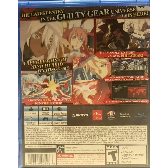 Guilty Gear Xrd Sign